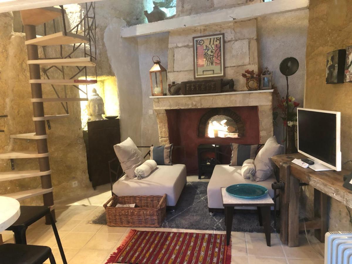 Troglodyte Loft 2 Apartman Thoré-la-Rochette Kültér fotó