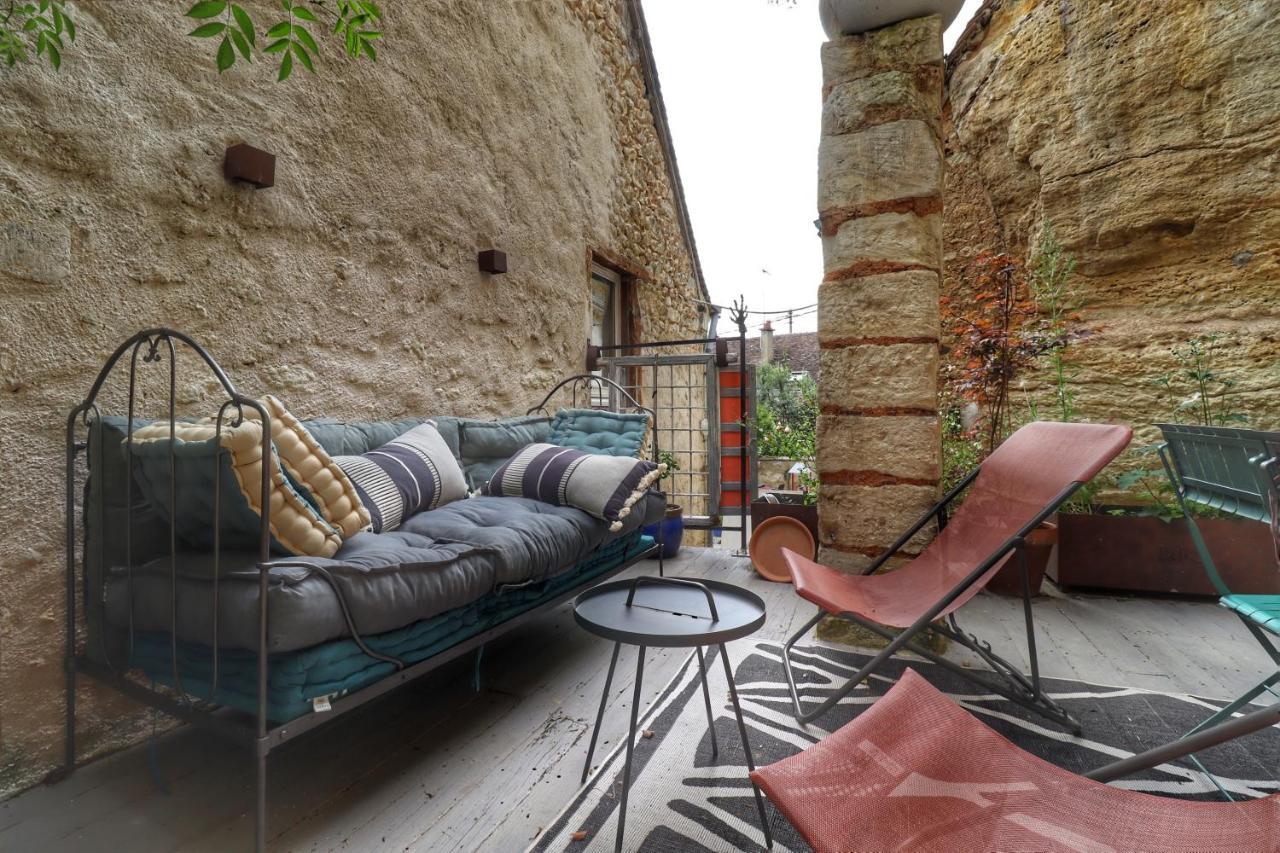 Troglodyte Loft 2 Apartman Thoré-la-Rochette Kültér fotó