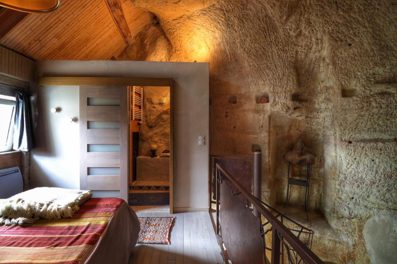 Troglodyte Loft 2 Apartman Thoré-la-Rochette Kültér fotó